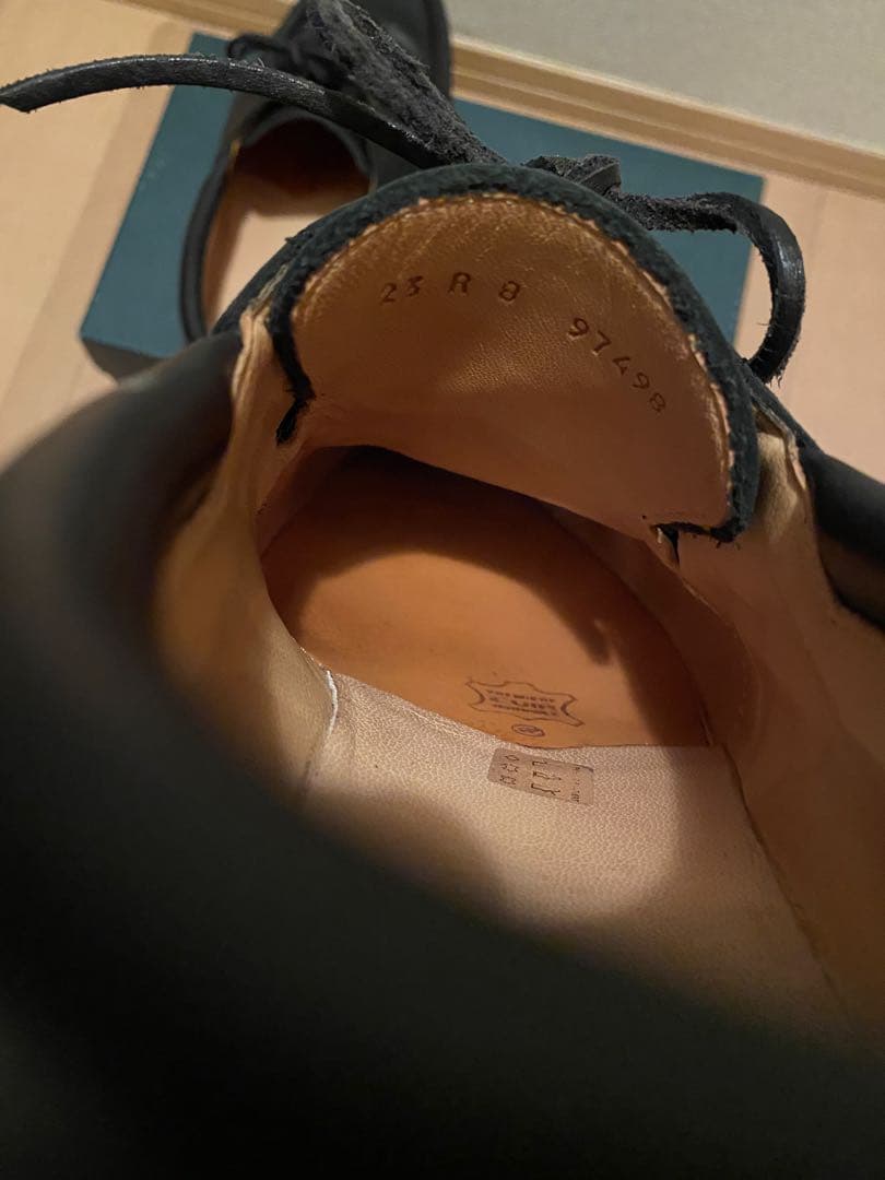 靴 Paraboot CHIMEY NOIR INK UK8