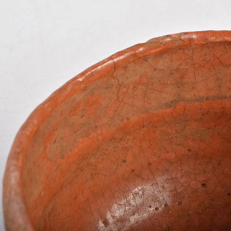 茶道具　柿合溜　四季七宝蒔絵　利休茶箱　赤楽茶碗　棗など　七点一式　MR9485