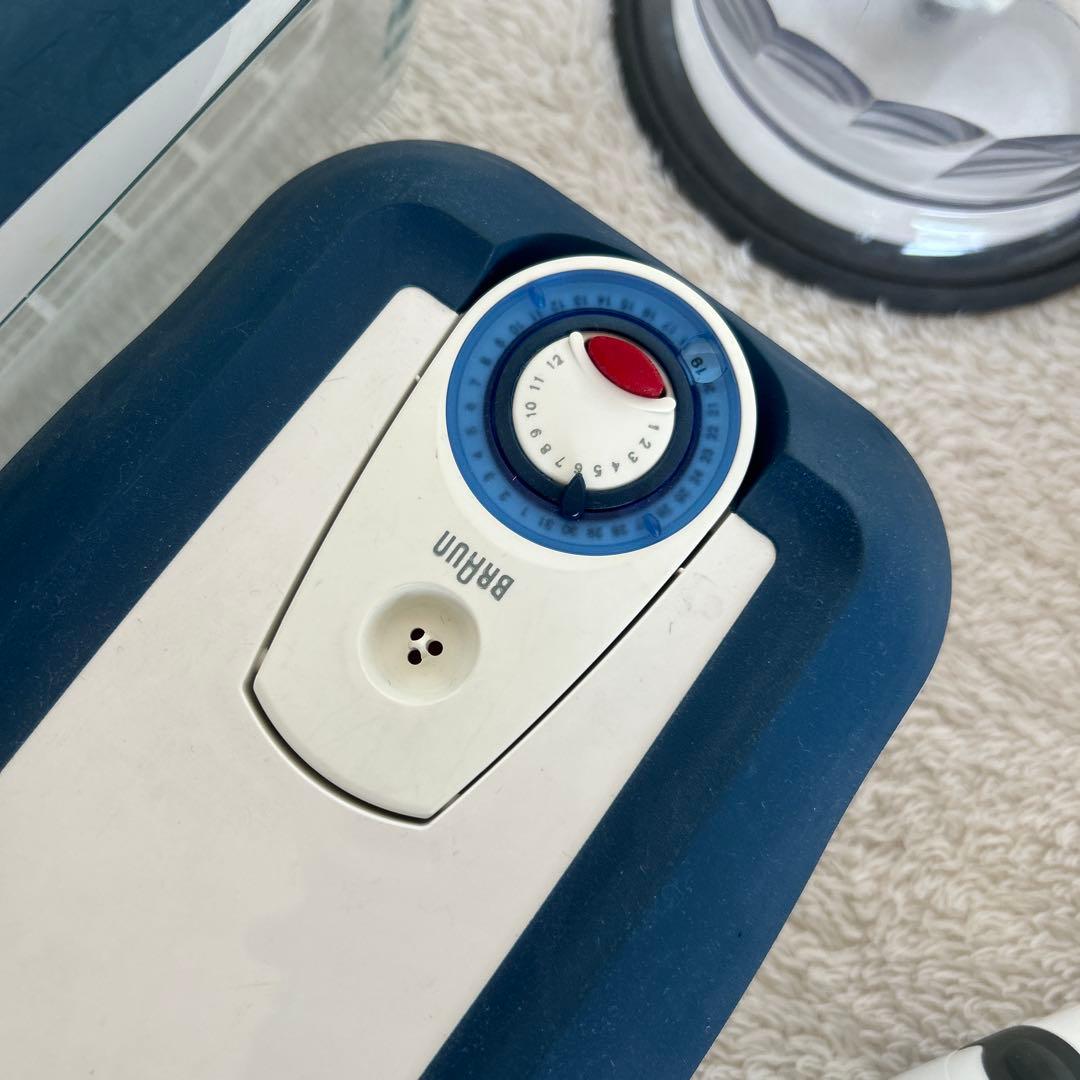 BRAUN ハンドブレンダーセット　　　　真空ガラス保存容器