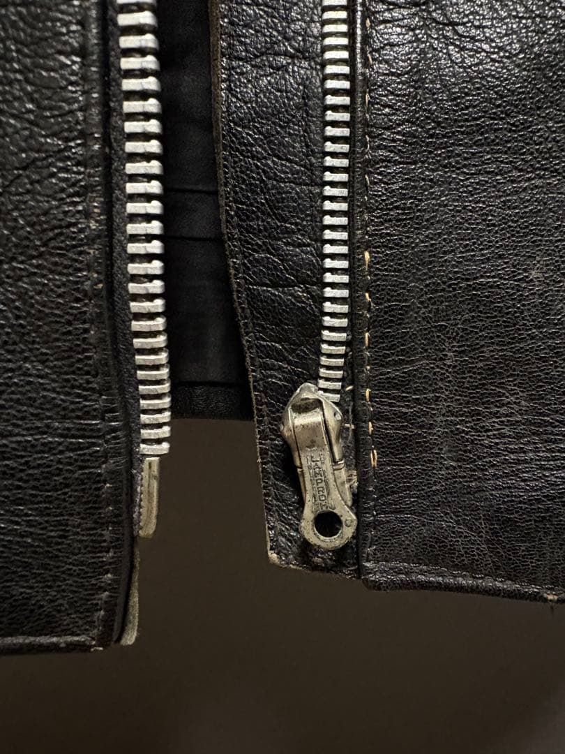 50s イタリア軍 レザージャケット ビンテージ