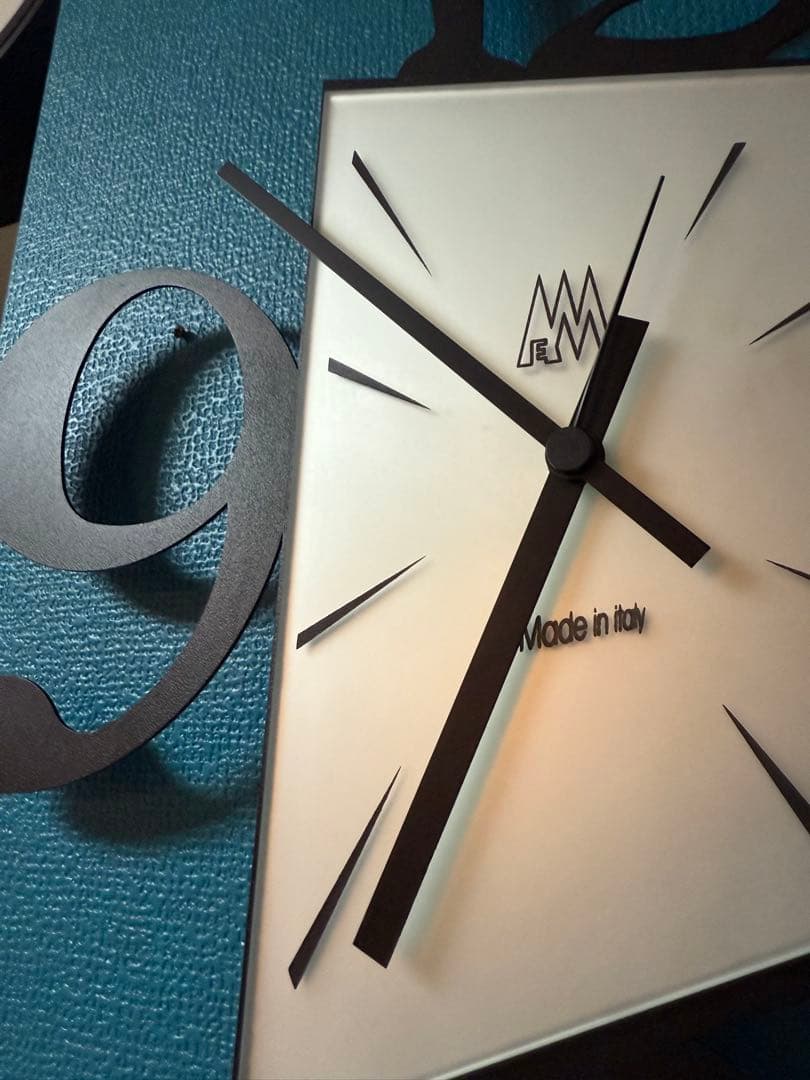 美品Arti & Mestieri アイアン 掛け時計 アルティエメスティエーリ