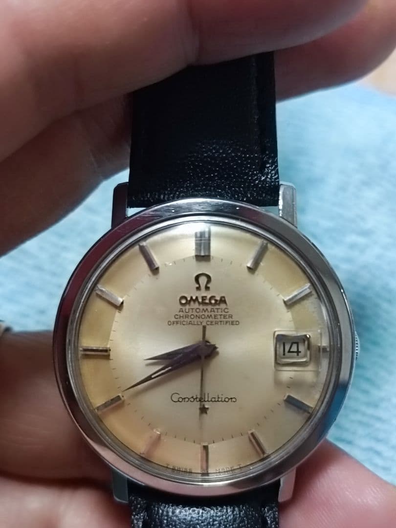オメガコンステレーション12角 自動巻　稼働品ST168.004希少ビンテージ