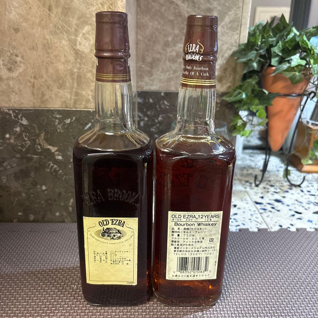 オールドエズラ12年 バーボンウイスキー 750ml ２本