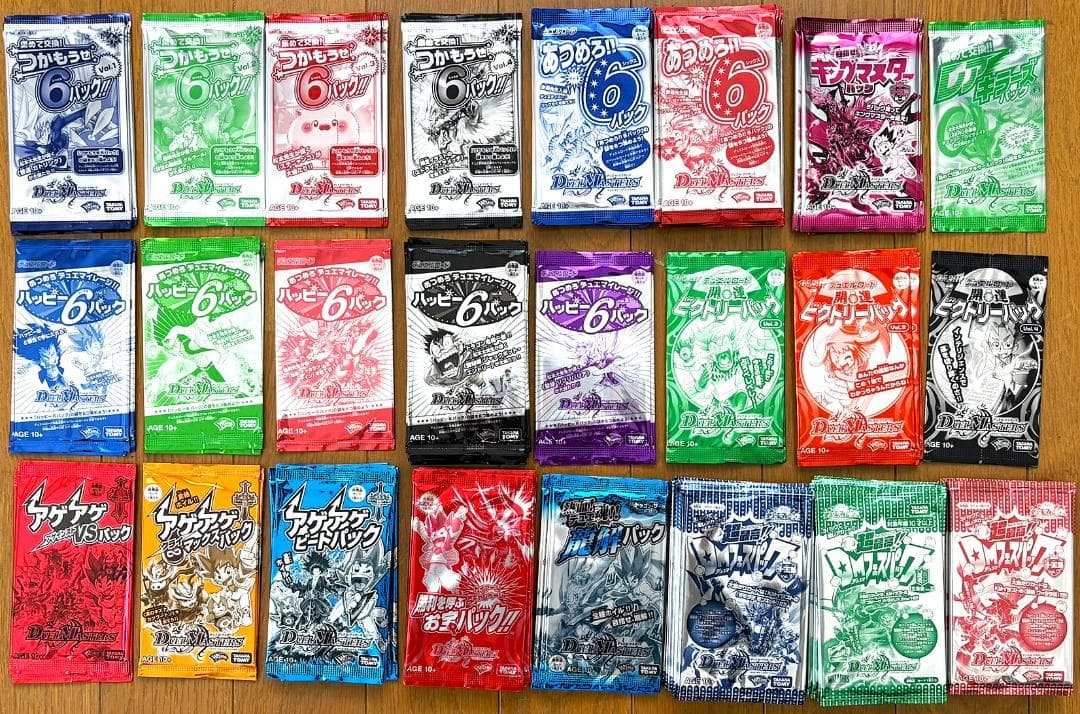 デュエルマスターズ　各種パック　合計137パックセット