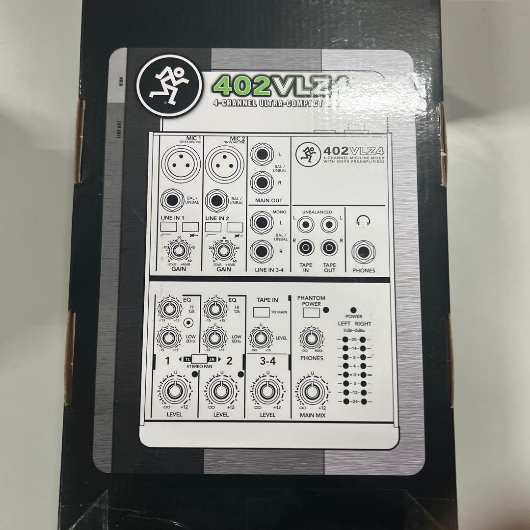 MACKIE マッキー アナログミキサー 402VLZ4 国内正規品