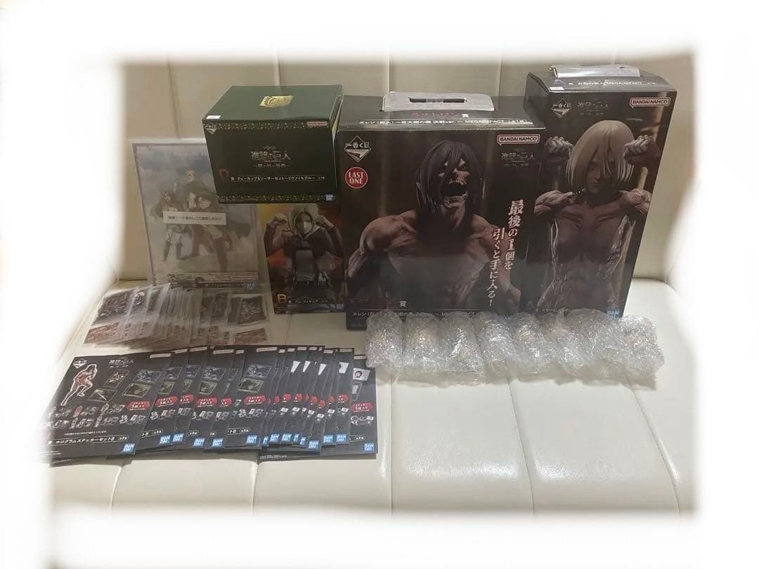 【一番くじ　未開封】 進撃の巨人　壁の外の世界　コンプリート