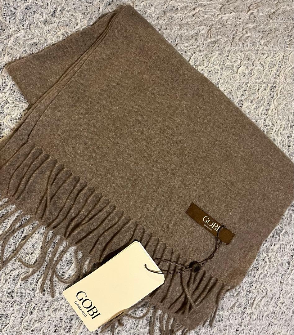 【新品タグ付き】カシミヤ100% GOBI マフラー ストール