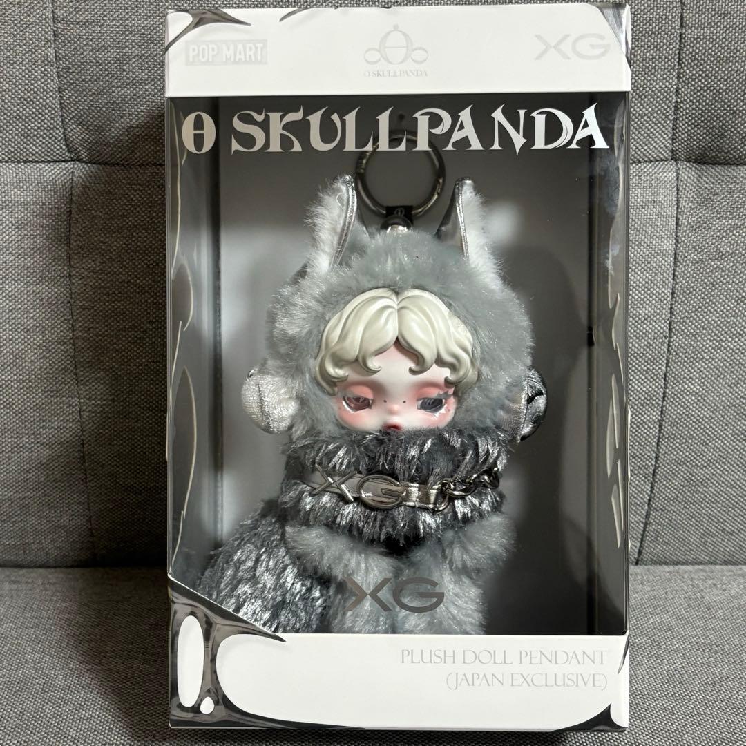 正規品 スカルパンダSKULLPANDA × XG ぬいぐるみペンダント日本限定
