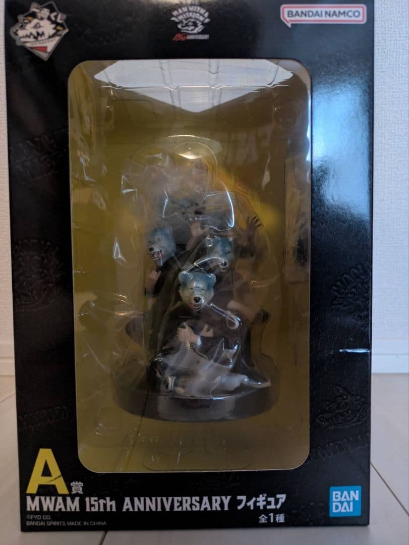 MAN WITH A MISSION 15th ANNIVERSARYフィギュア