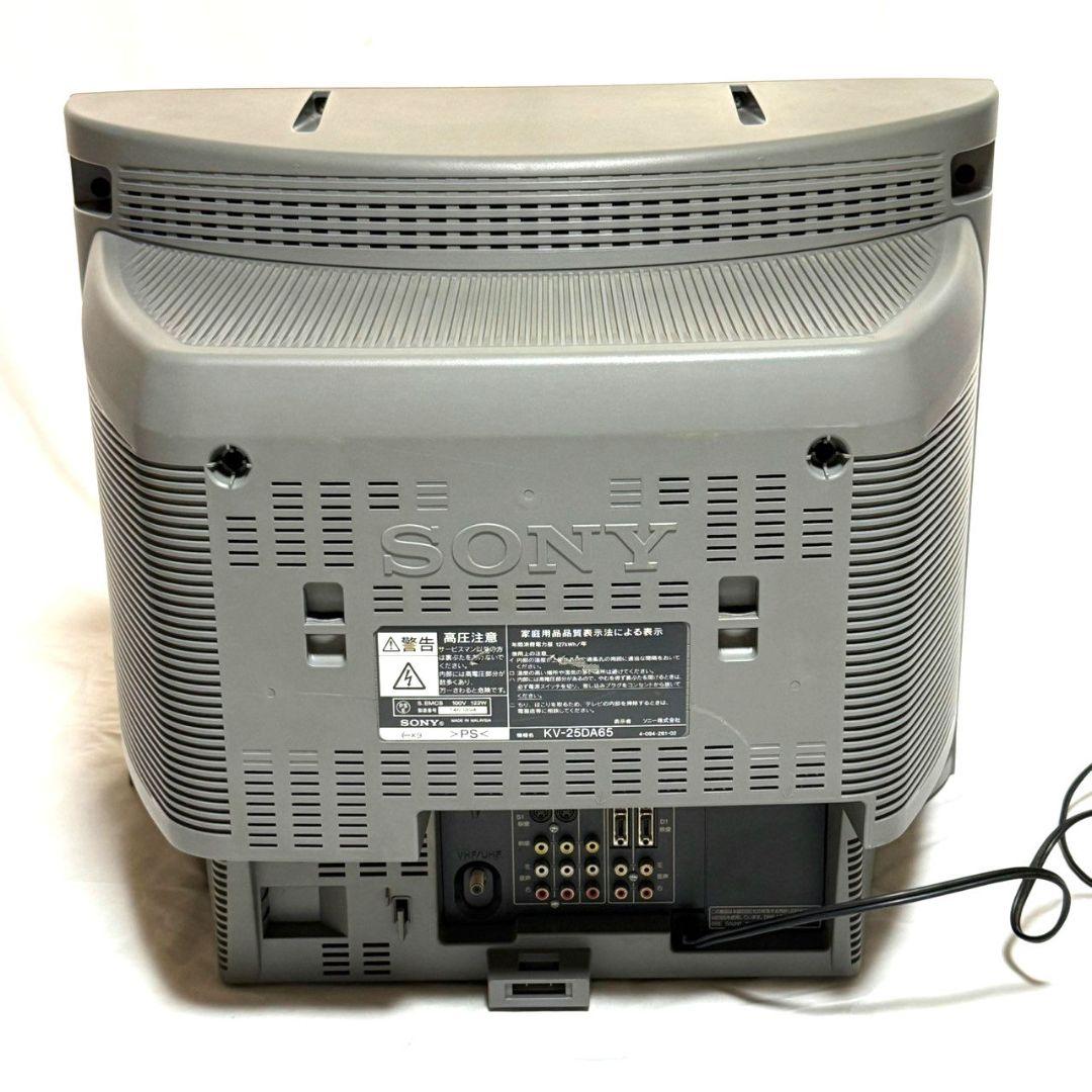 SONY ブラウン管テレビ リモコン付き トリニトロン　KV-25DA65