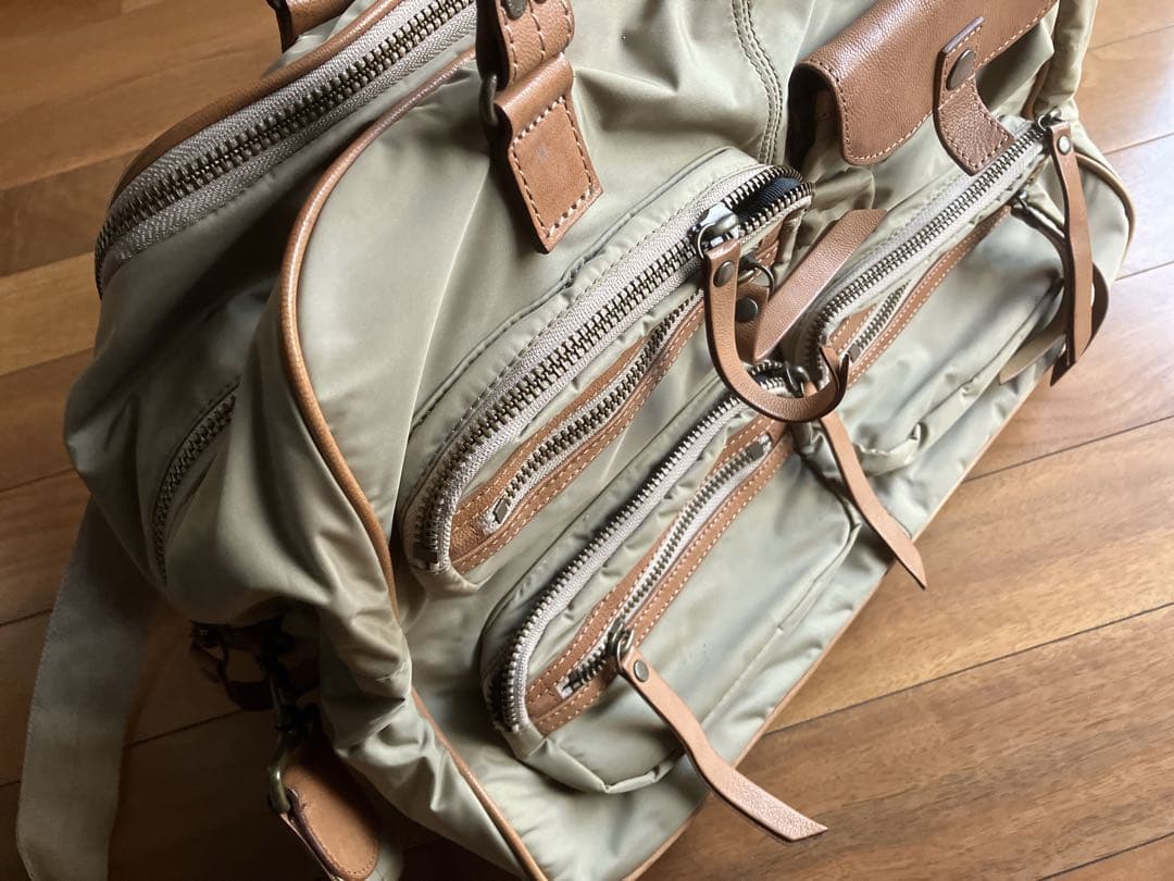 yohji yamamoto イザック2way ショルダーバッグ　ボストンバッグ