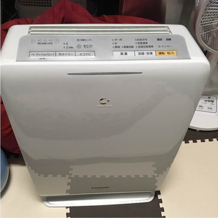 Panasonicナノイー搭載加湿空気清浄機