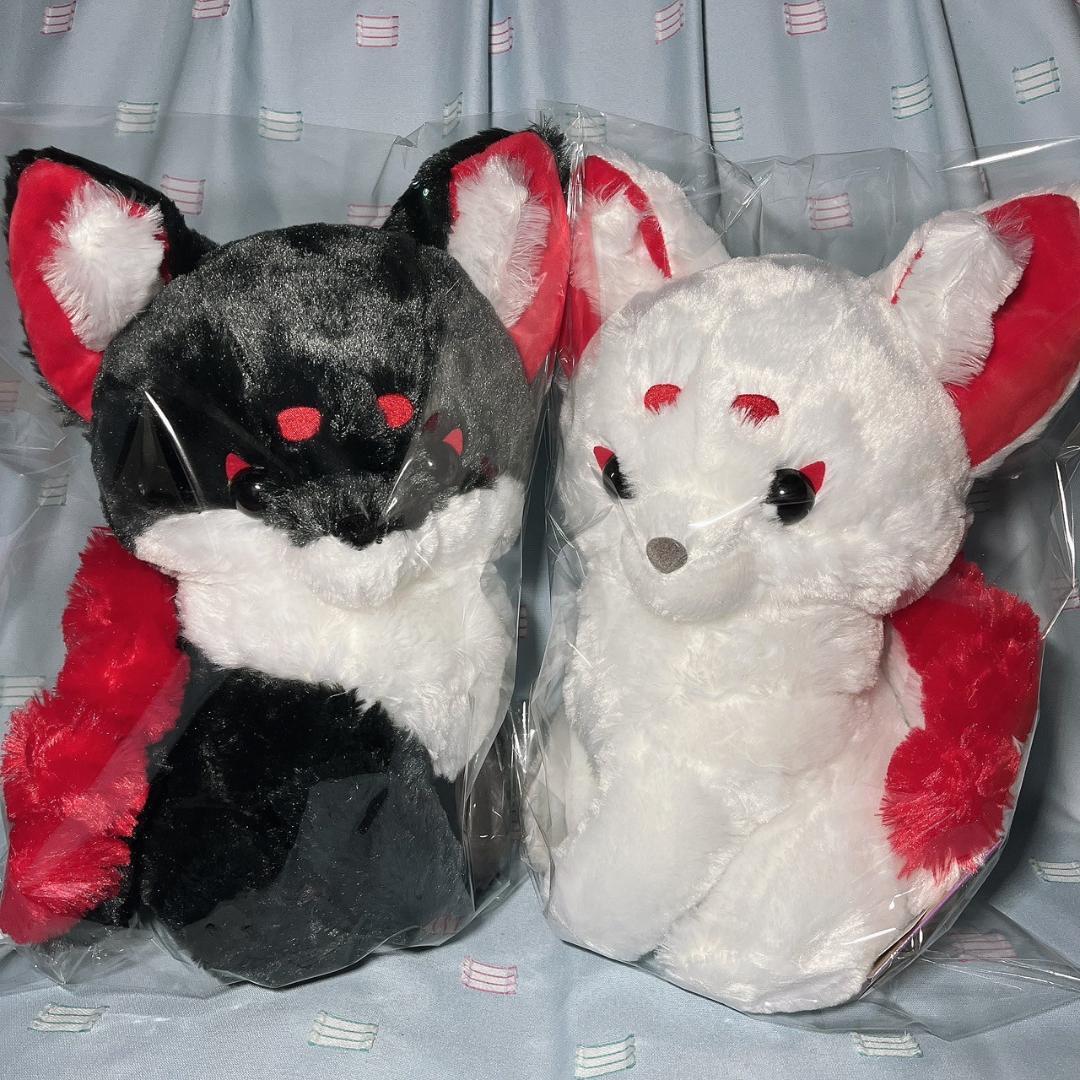 ラスト1【ちょコンとキツネ】ちょコンと九尾さま 狛狐 ウルトラBIG 4種セット