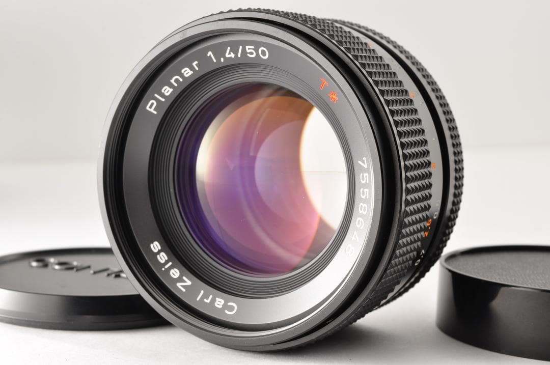 レンズ(単焦点) #EI16 Contax Planar T* 50mm f/1.4 MMJ
