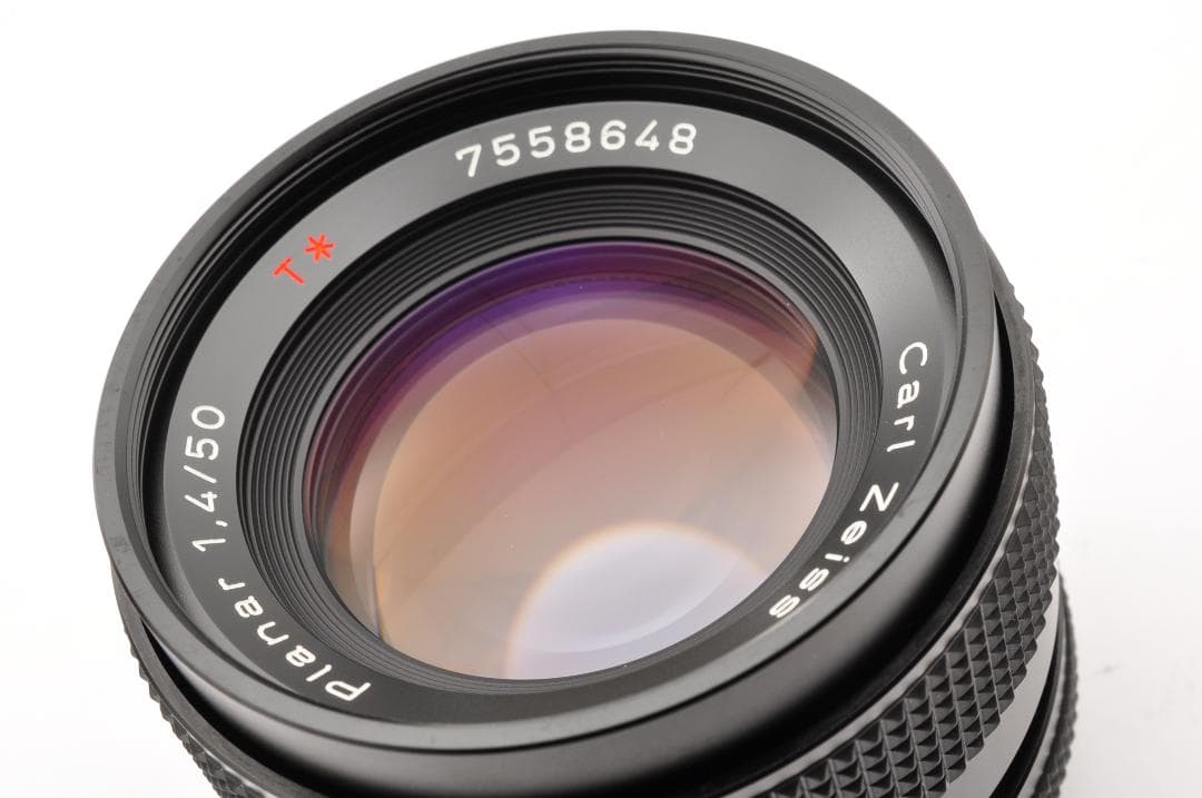 レンズ(単焦点) #EI16 Contax Planar T* 50mm f/1.4 MMJ
