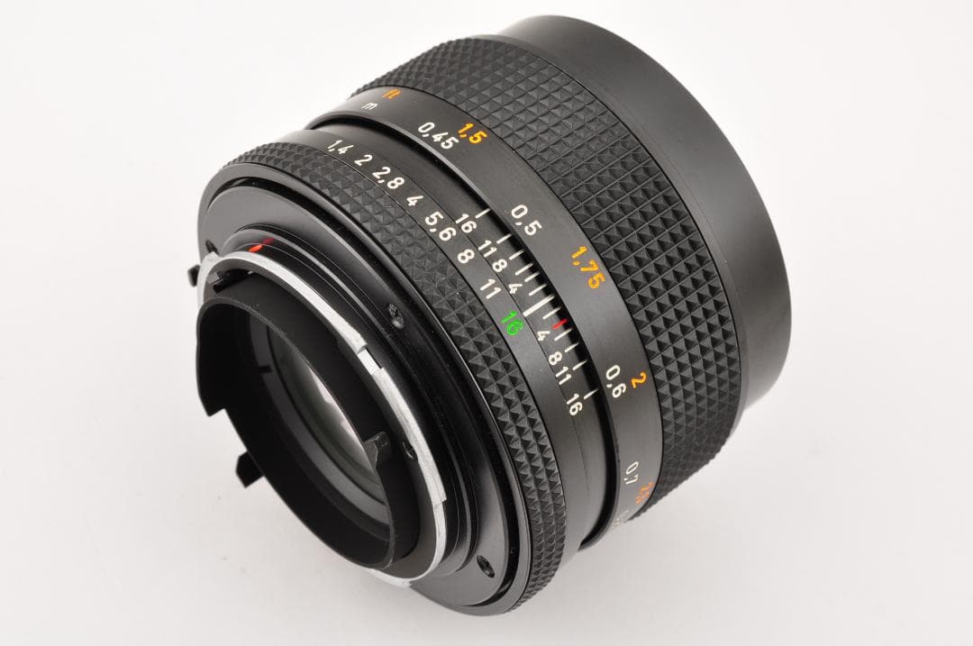 レンズ(単焦点) #EI16 Contax Planar T* 50mm f/1.4 MMJ