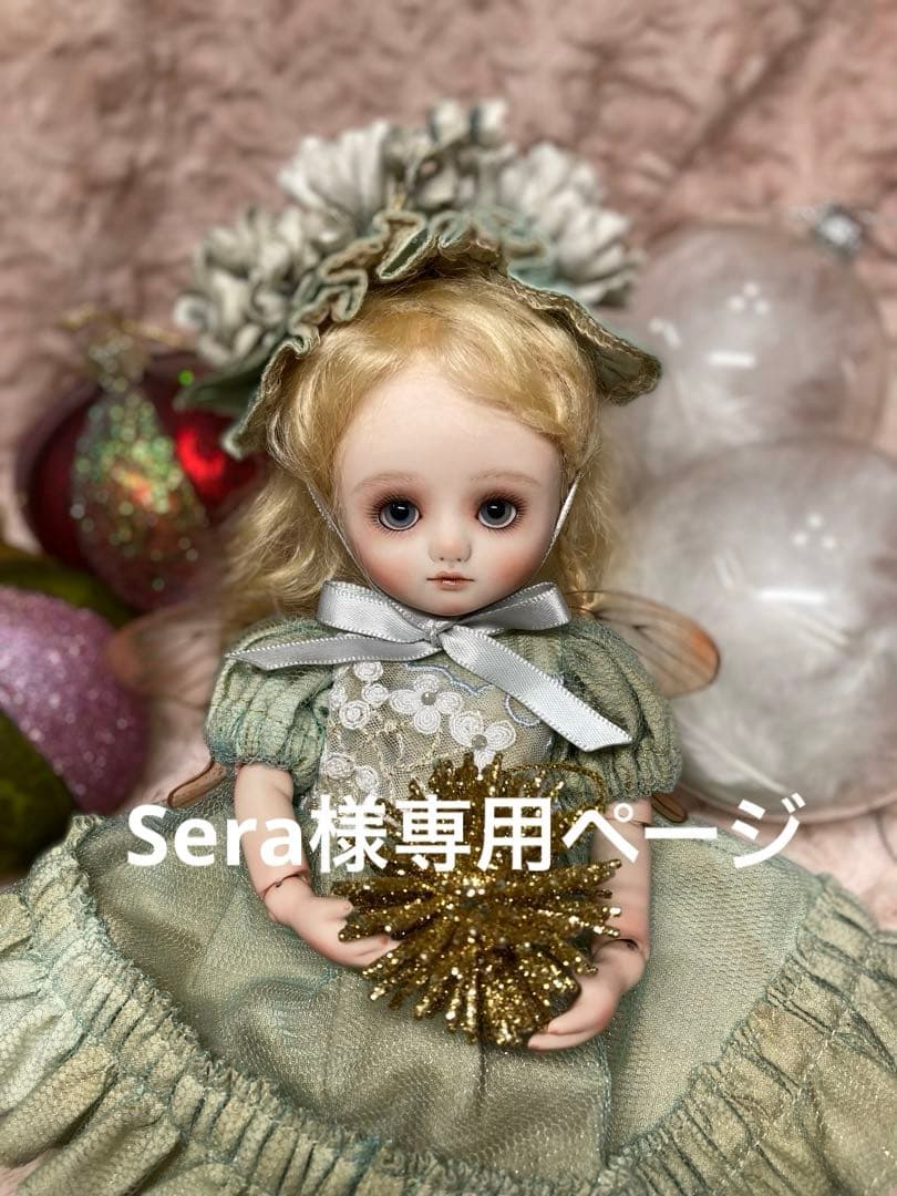 Seraページ　創作ビスクドール『flower fairy II 』