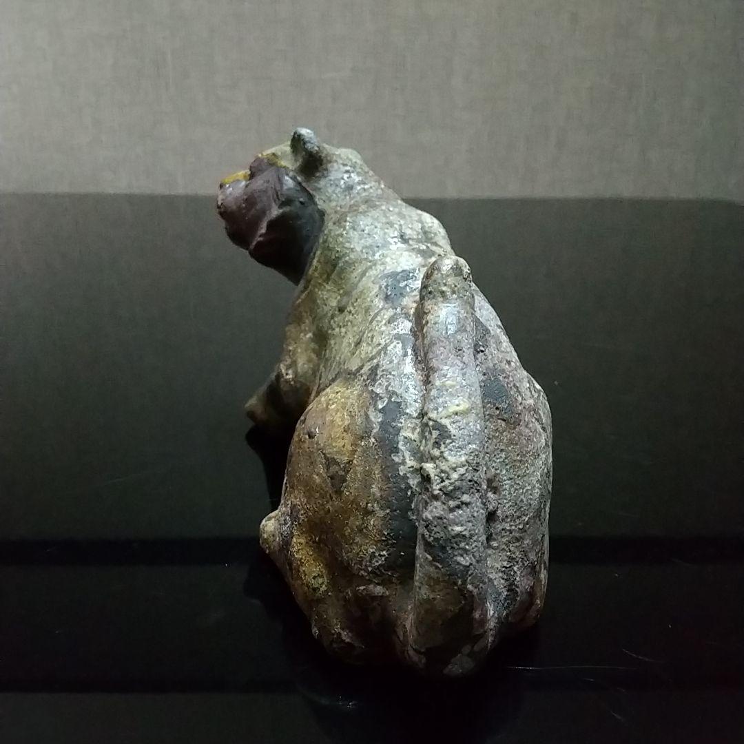 【備前焼 虎】Bizen ware tiger figurine (送料込み)