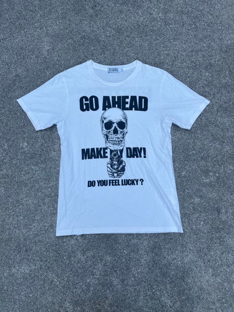 トップス 00s Hysteric Glamour Skull printed tee