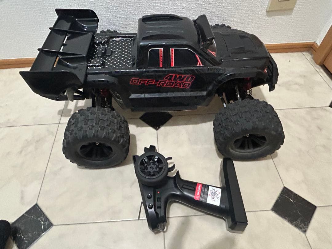 MJX 1/10 10208 ブラシレス 社外アルミパーツ ラジコン 新品タイヤ