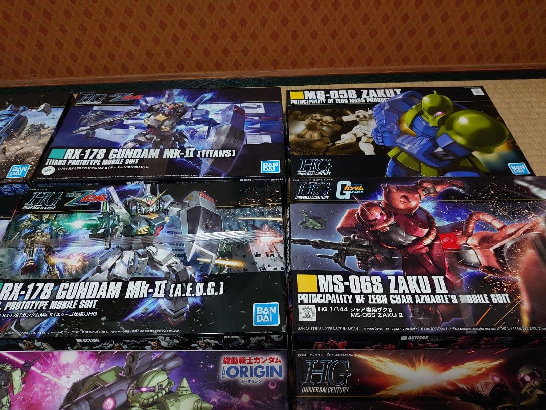 未組立　ガンプラ　ガンダム HGシリーズ セット 9点　まとめ売り