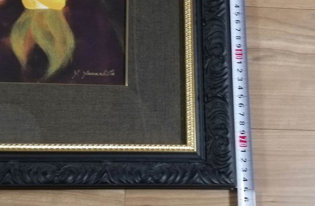 山下保子　からすうり シルクスクリーン　サイン入り　限定91/200