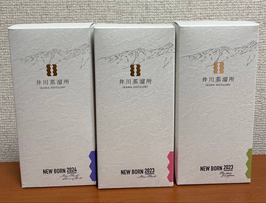 井川蒸溜所 ニューボーン 2023 & 2024 シェリー ウイスキー