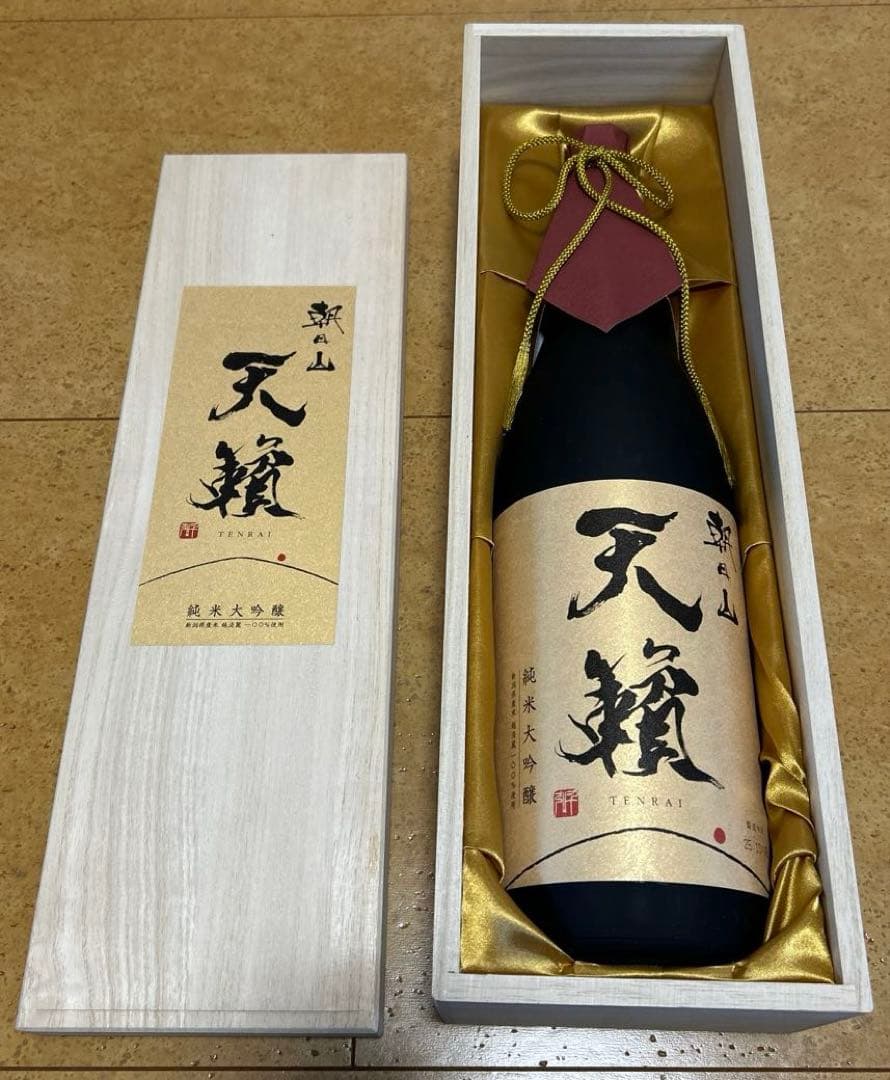 朝日山 天籟 越淡麗 純米大吟醸 1800ml（木箱なし）