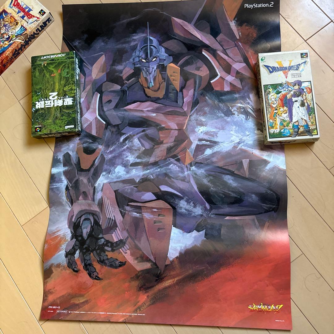 エヴァンゲリオン　貞本義行　B2ポスター