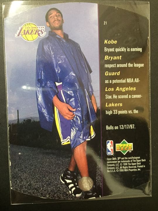 98 SPX gold Kobe Bryant コービー