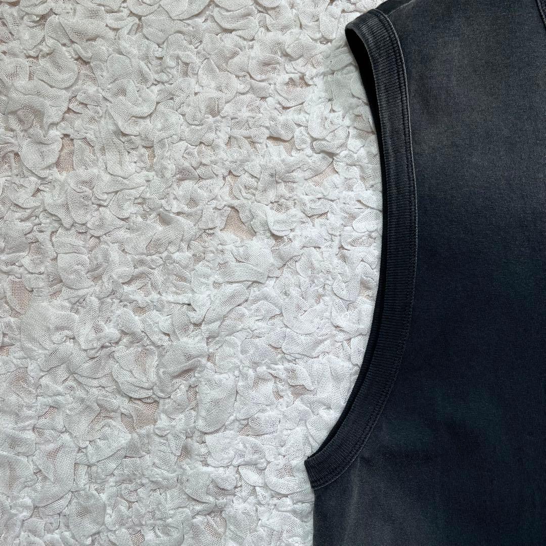 『パクゴヌク着用』　DIESEL タンクトップ　即完売　フェード　黒　XXL