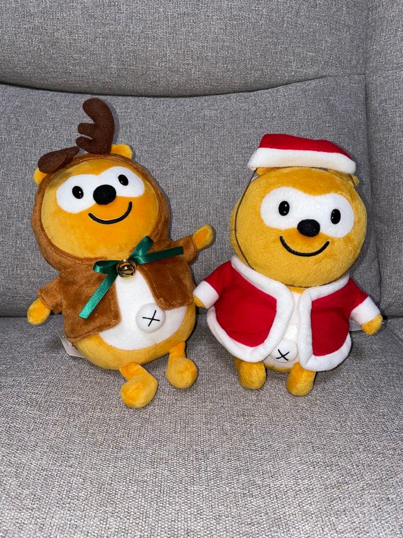 LAWSON ポンタ　ぬいぐるみ　サンタ　トナカイ　クリスマス　限定 非売品