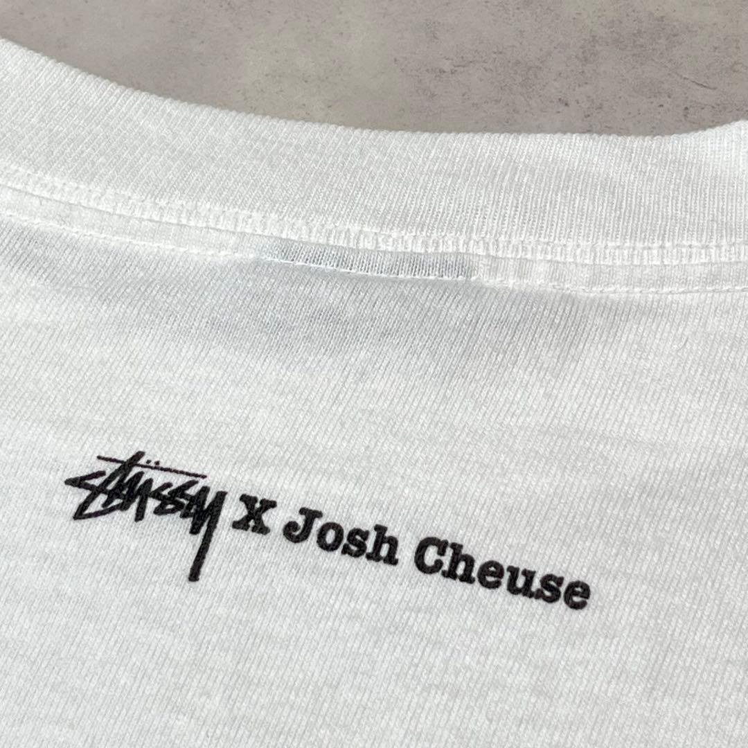 STUSSY × Josh Cheuse フォトT OASIS ホワイト　XL