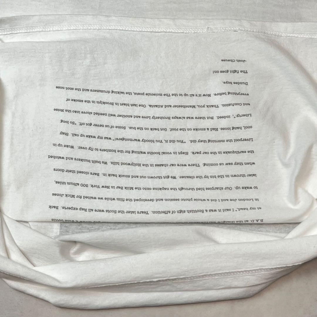 STUSSY × Josh Cheuse フォトT OASIS ホワイト　XL