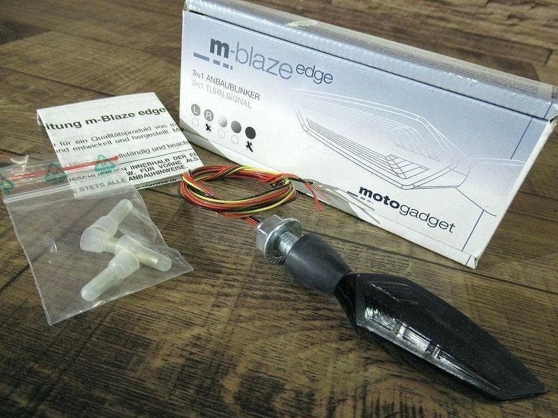 未使用保管 モトガジェット mo-Blaze Edge ウィンカー 左右 2個