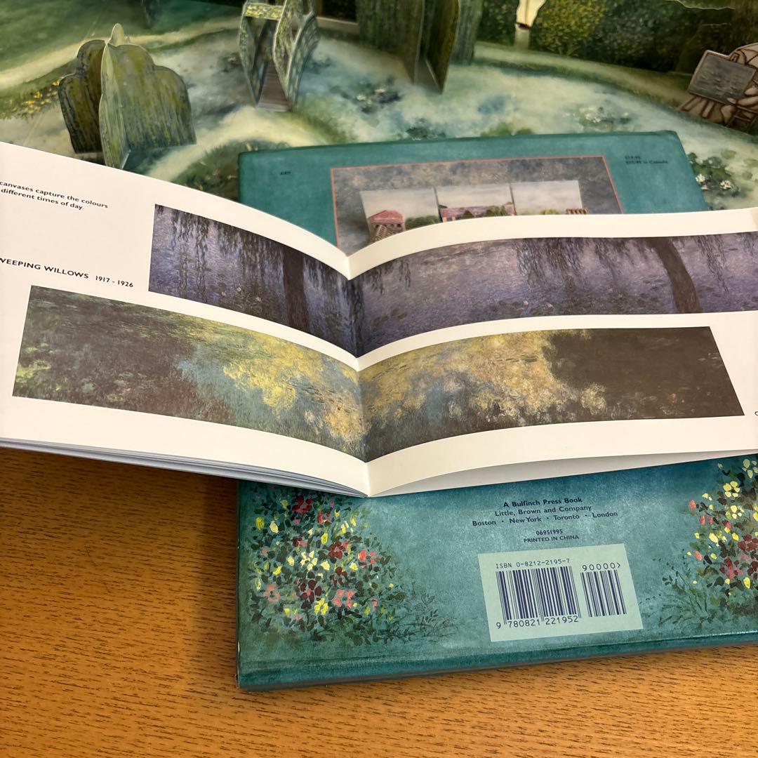 モネ 希少 ジヴェルニー 庭 立体 絵本 大きいMonet's Garden