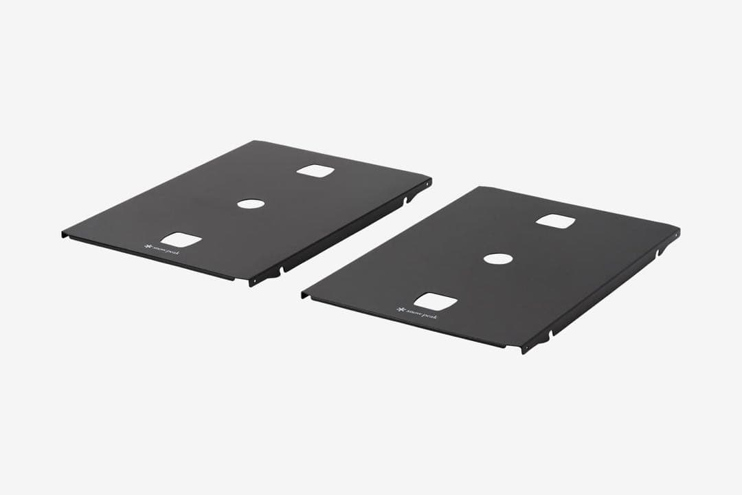 フラットバーナー専用 リッドトレー ブラック 1枚 （ランドネストお詫びの品）