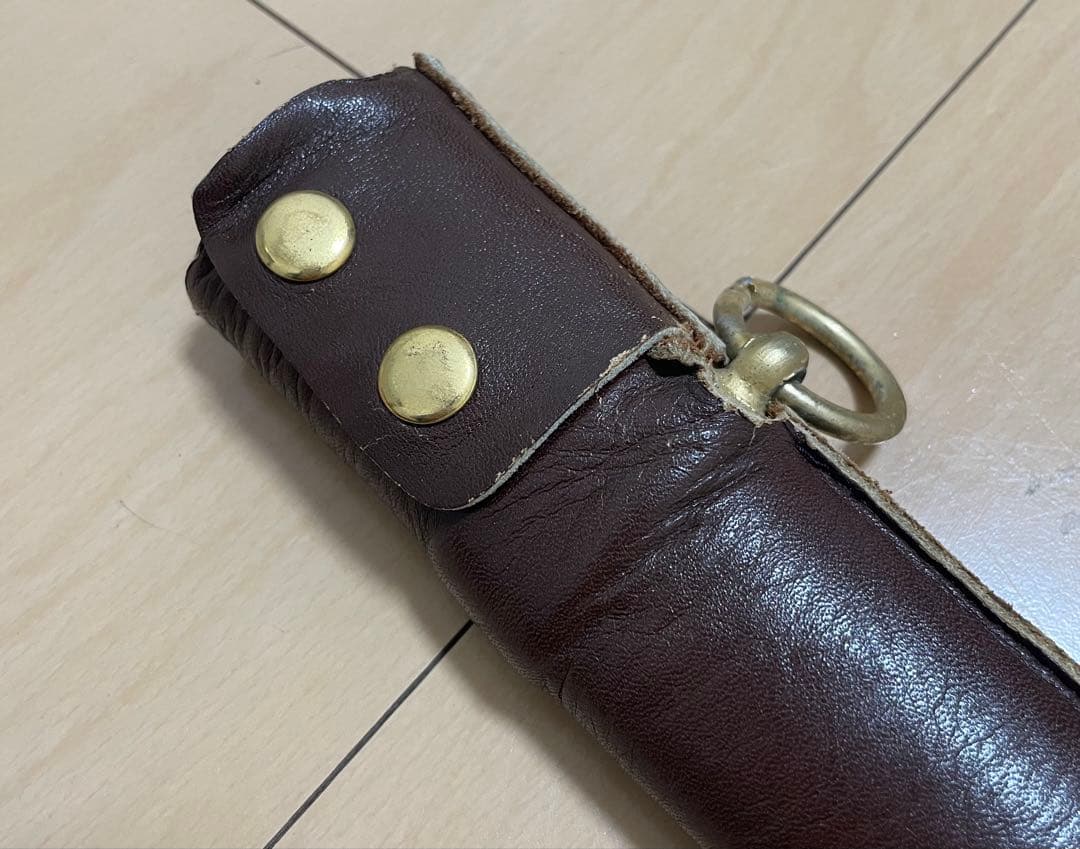 略式軍刀拵入　模造刀　旧日本陸軍　皮鞘