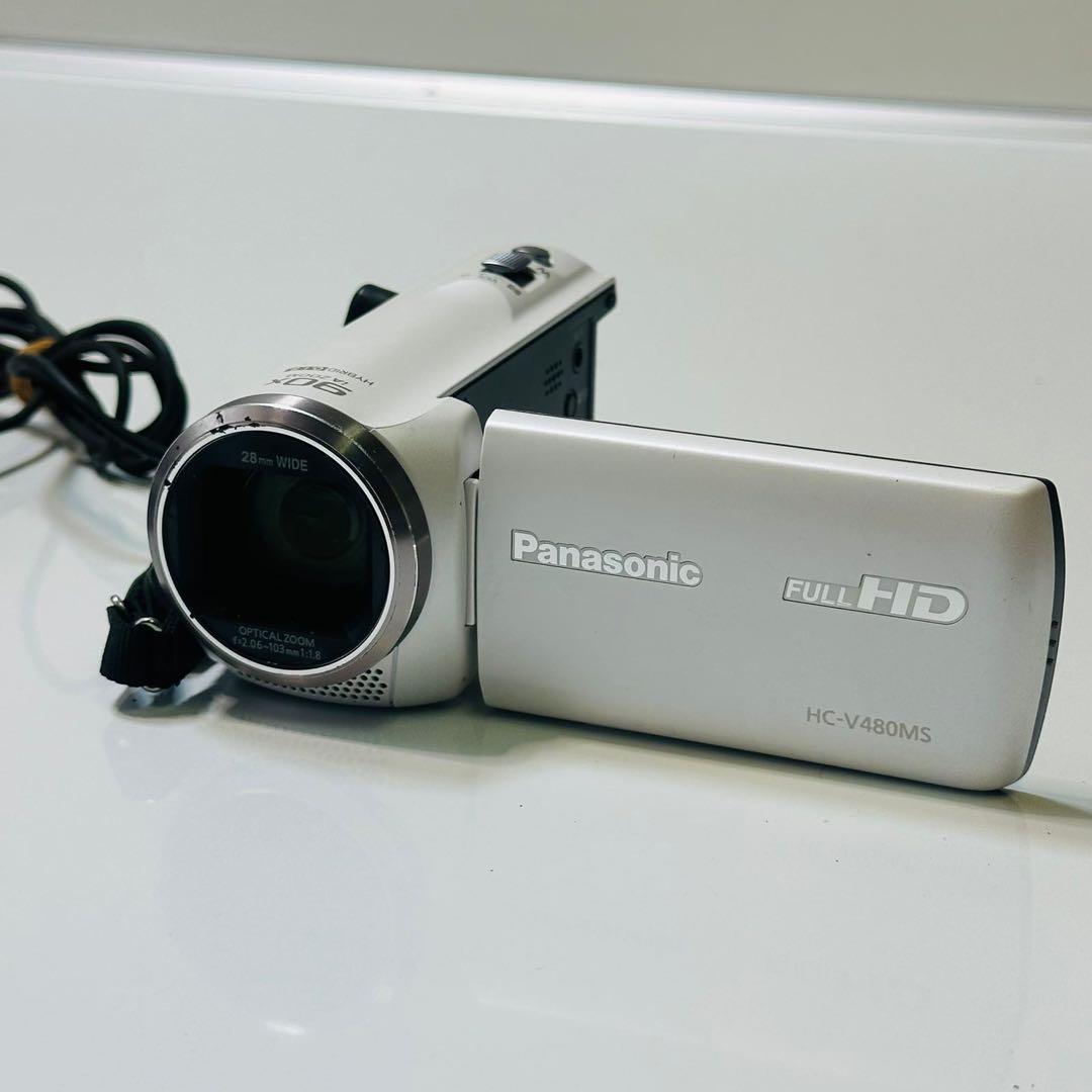 Panasonic HC-V480MS ビデオカメラ 本体 動作品