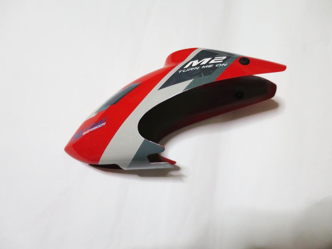 美品 OMPHOBBY M2 EVO Glamor Red レッド エボ ヘリ