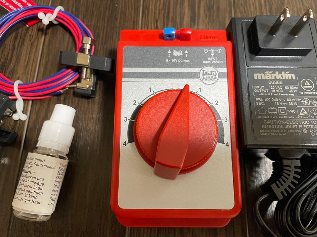 LGB メルクリン アナログコントローラー　フィーダー線付き　新品