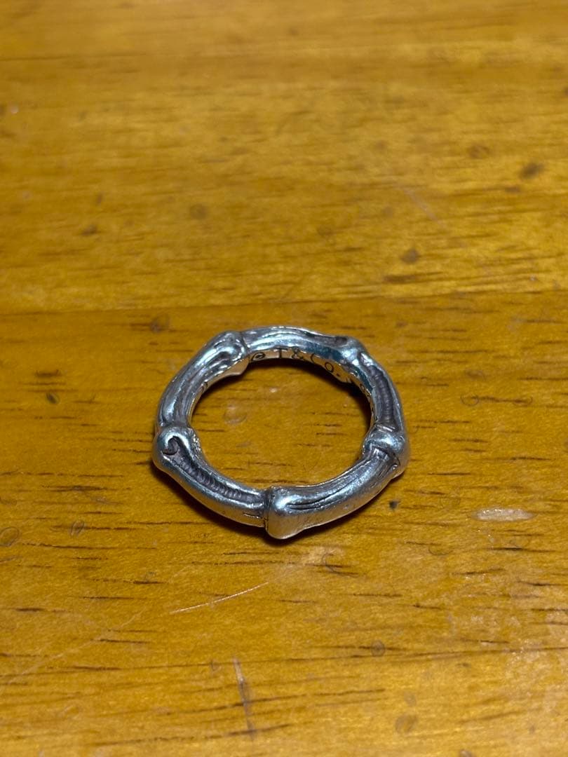 tiffany&co. バンブーリング　1996刻印　6.5号〜7号