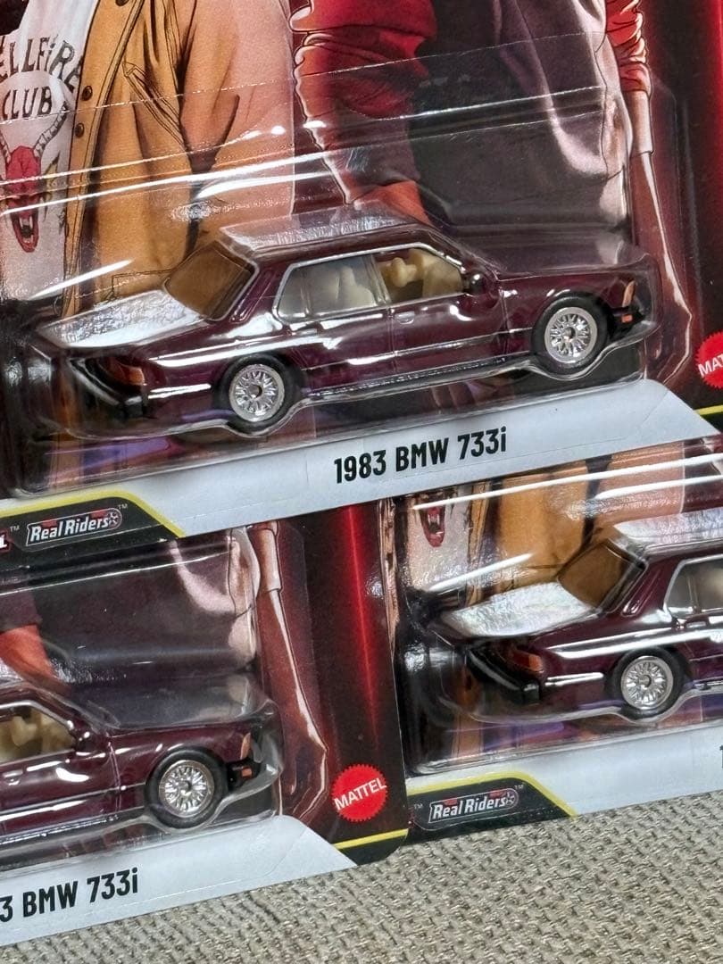 ラスト 3台セット 1983 BMW 733i ホットウィール ポップカルチャー