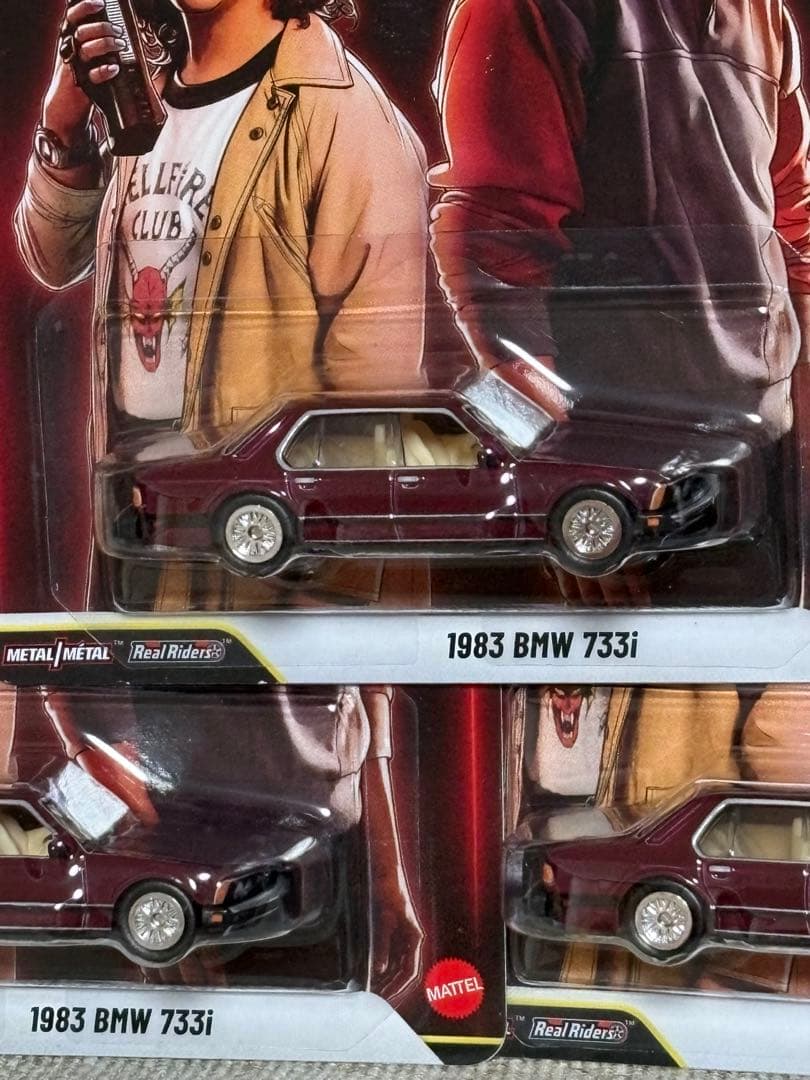 ラスト 3台セット 1983 BMW 733i ホットウィール ポップカルチャー