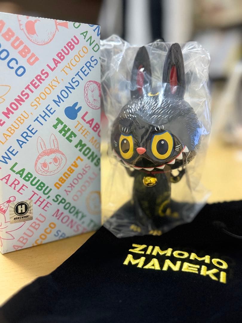 LABUBU ZIMOMO ラブブ招き猫 限定版コレクション【早い者勝ち】