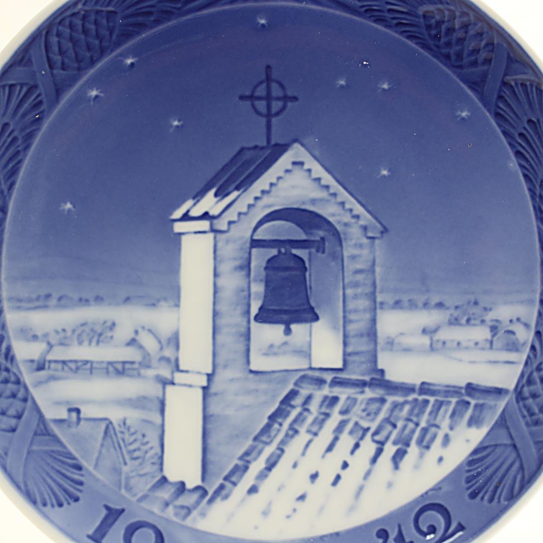 1942年「ベルフレーム」 イヤープレート ロイヤルコペンハーゲン