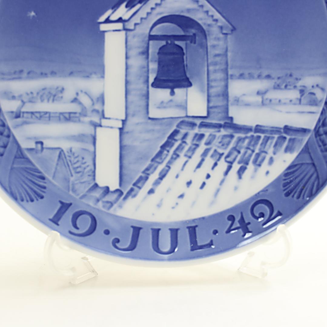 1942年「ベルフレーム」 イヤープレート ロイヤルコペンハーゲン