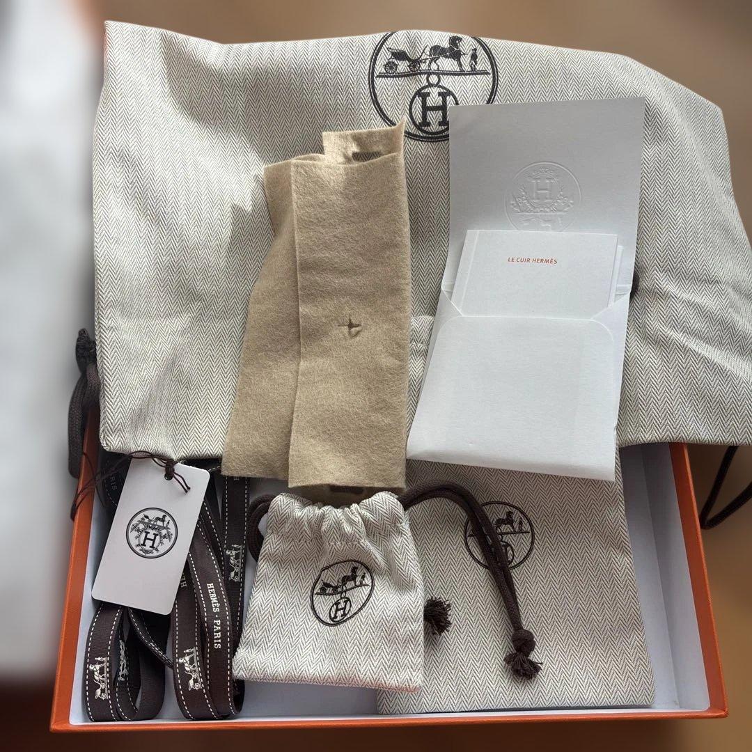 Hermès ギフトボックス　エルメス　ケリー　25 空箱　巾着付き　付属品