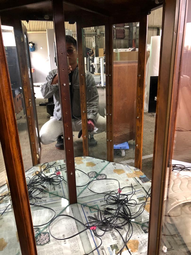 ◯ karimoku カリモク　ガラスケース　ショーケース