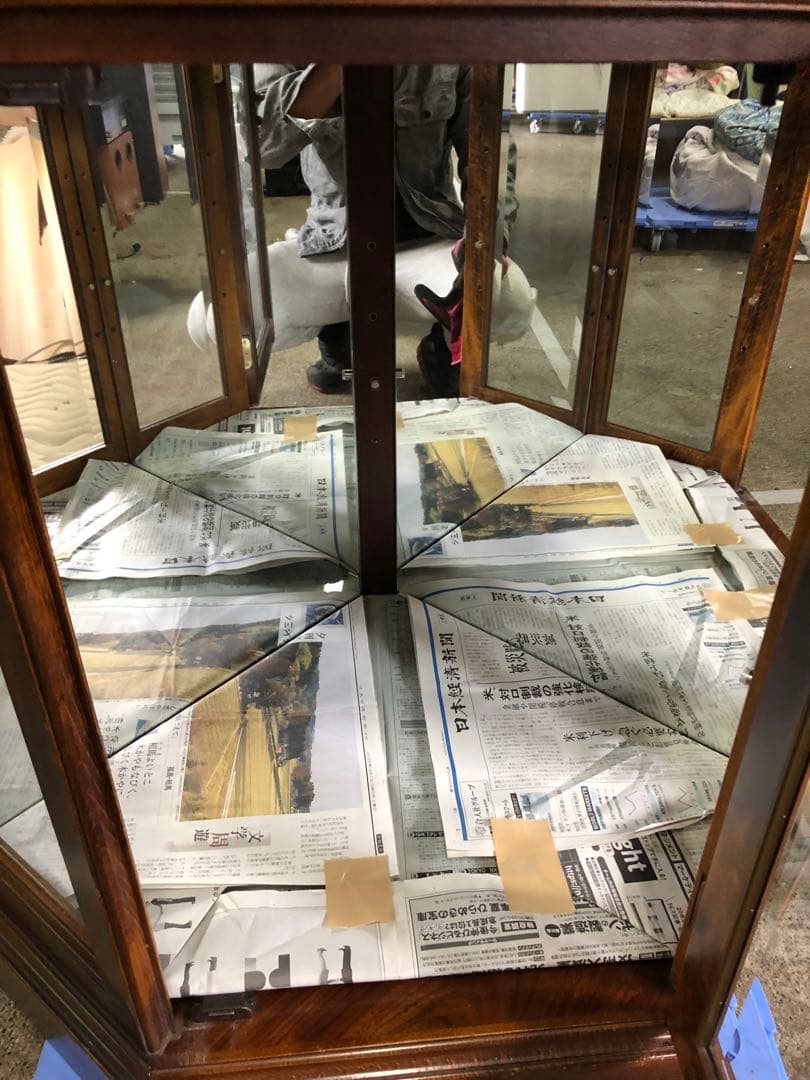 ◯ karimoku カリモク　ガラスケース　ショーケース